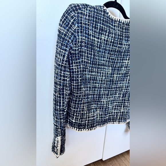 Veronica Beard Bosea cotton-blend tweed jacket-LIKE NEW CONDITION - Picture 5 of 16